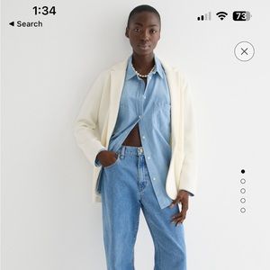 JCrew Eloise Sweater Blazer